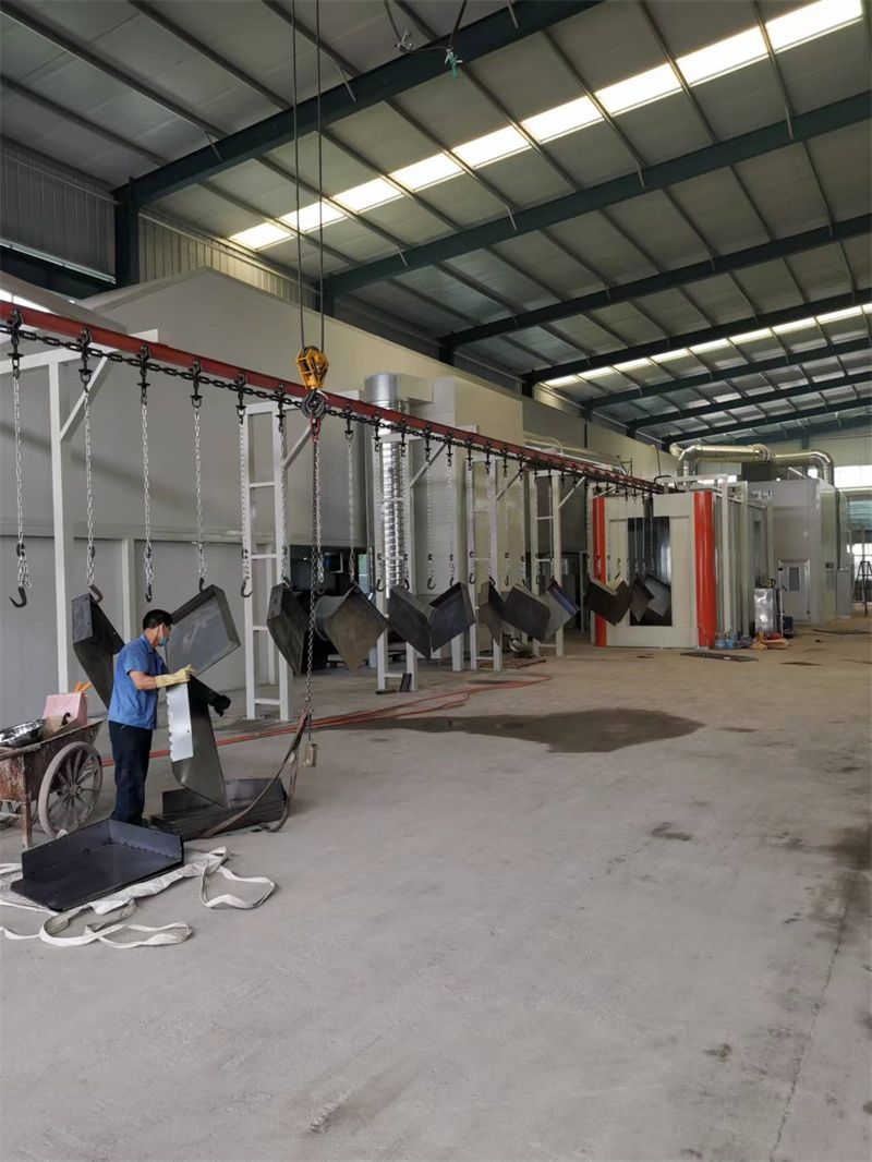 靜電噴塗流水線